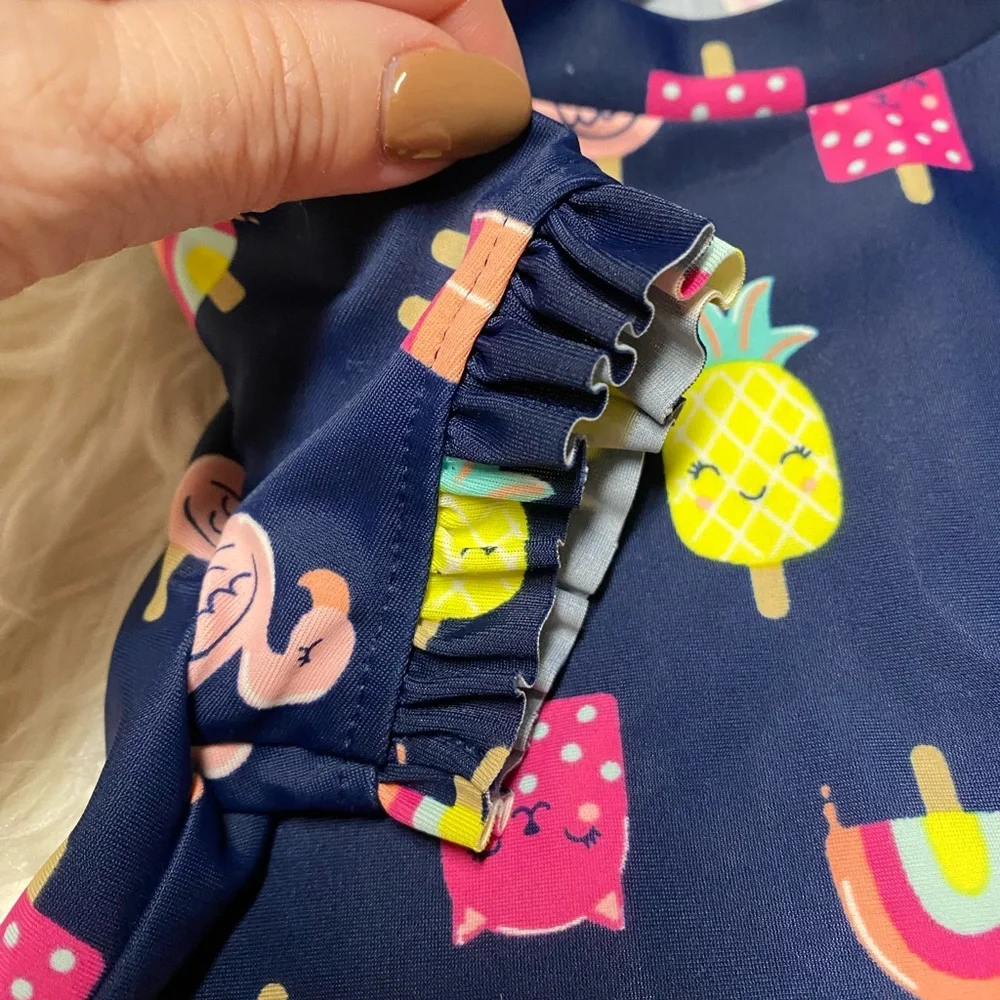 Simple Joys by Carters Rash Guard Size 12 Months